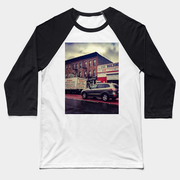 Flatbush, Brooklyn Baseball T-Shirt by eleonoraingrid